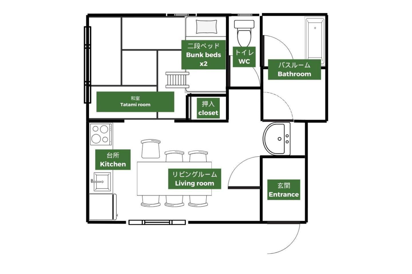 ラ・コリナ　リトリート La Colina Retreat Appartement Iiyama Buitenkant foto